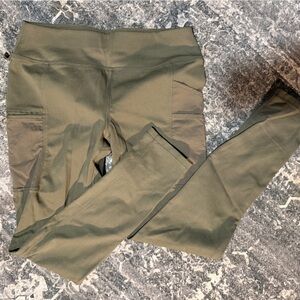 Carhartt Olive Green Fitted Leggings